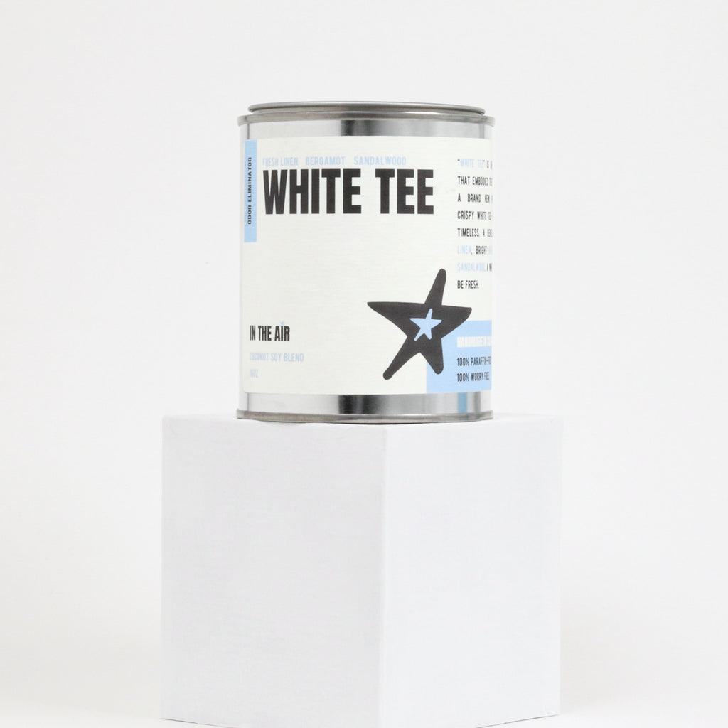 WHITE TEE Candle