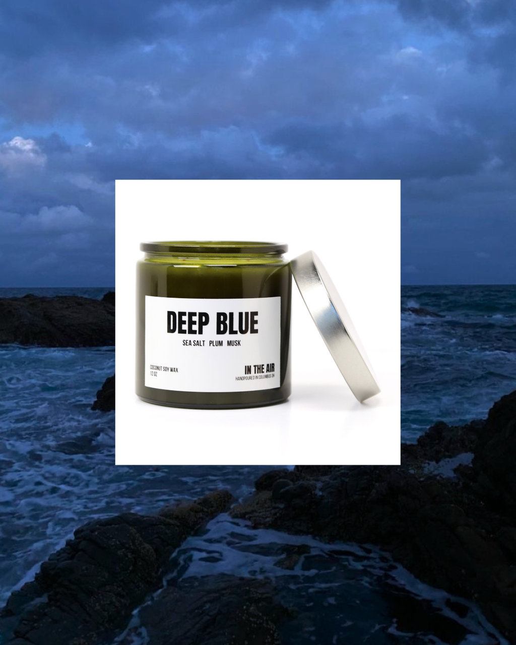 DEEP BLUE Candle